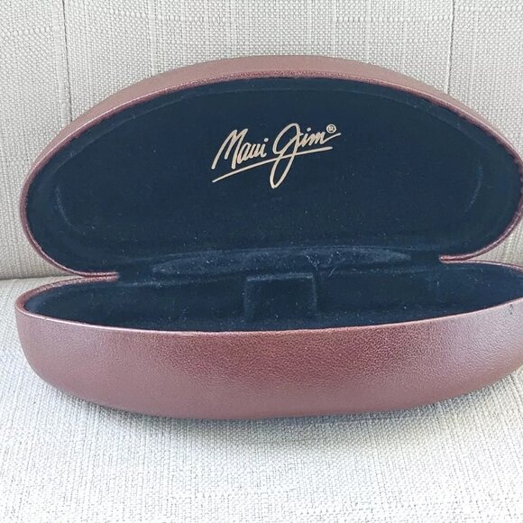 Maui Jim Hard Case For Sunglasses Brown Case Glasses Case only - Picture 3 of 9